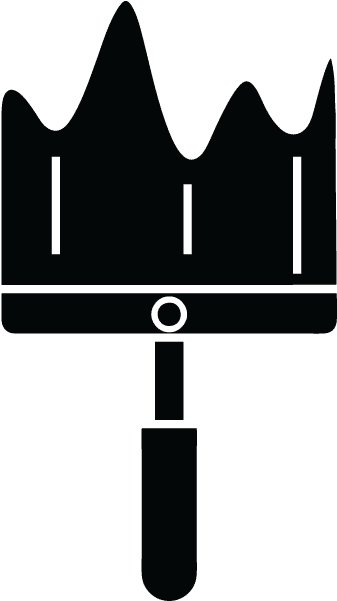 Black Paintbrush Icon - Black Paintbrush Icon (750x750)
