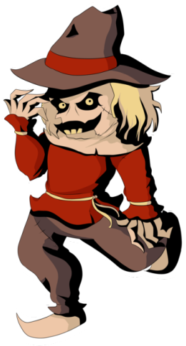 Scarecrow Clipart Png - Cartoon (500x500)