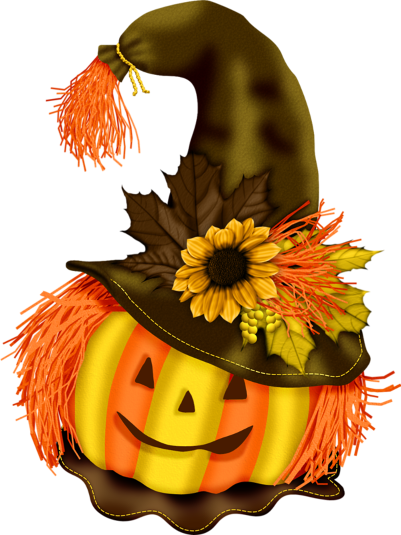 Creepy Clipart Scarecrow - Lalignerougepampille Anhänger Erinnern Cabochon - Halloween (800x1068)