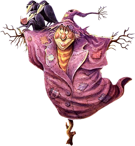 Scarecrow-004 - Illustration (444x480)