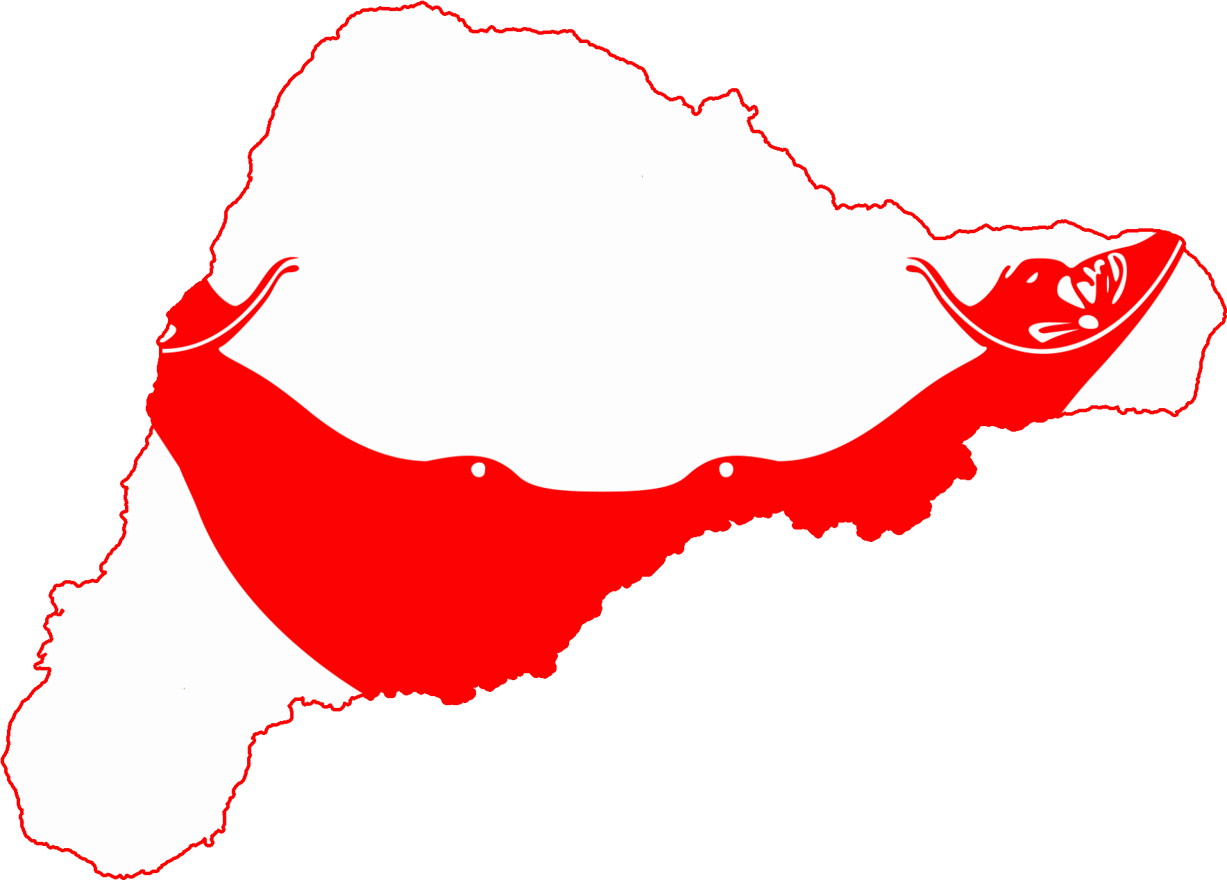 Easter Island - Easter Island Flag Map (2000x1500)