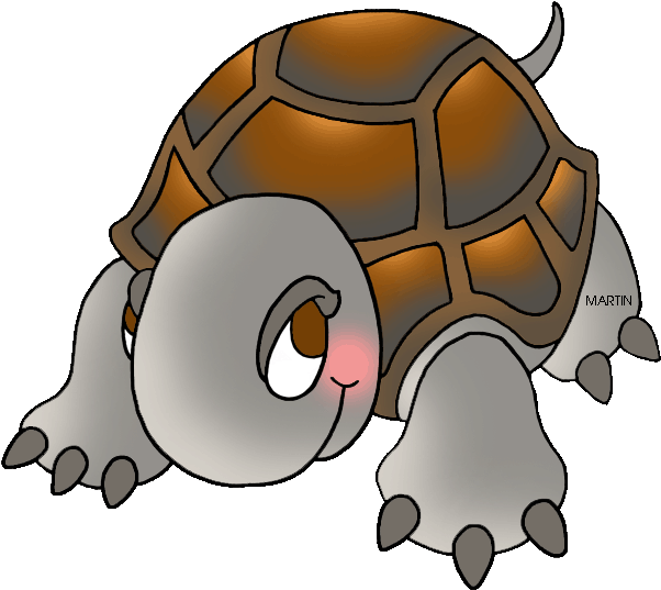 Free Animals Clip Art By Phillip Martin, Desert Tortoise - California State Reptile Desert Tortoise (648x569)
