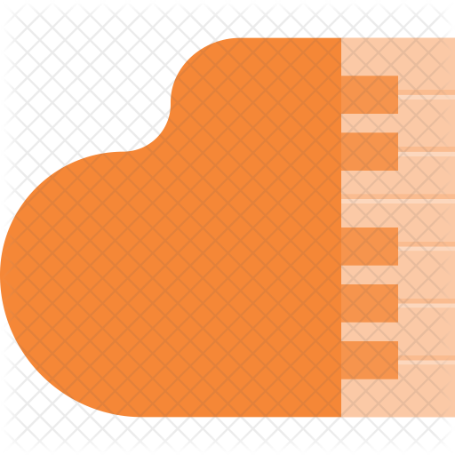 Piano Icon - Musical Instrument (512x512)