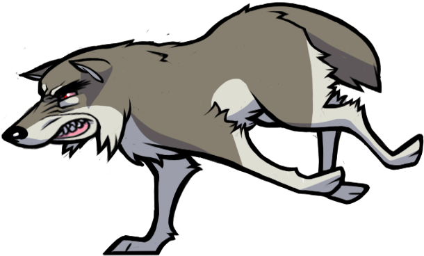 25 Amazing Wolf Animated Gif Pictures - Animated Gif Cartoon Wolf (766x388)