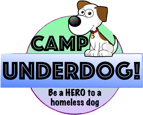 Ht Little Dogcamper Camp Underdog Logo - Kids And Dogs Camp Clipart (711x534)