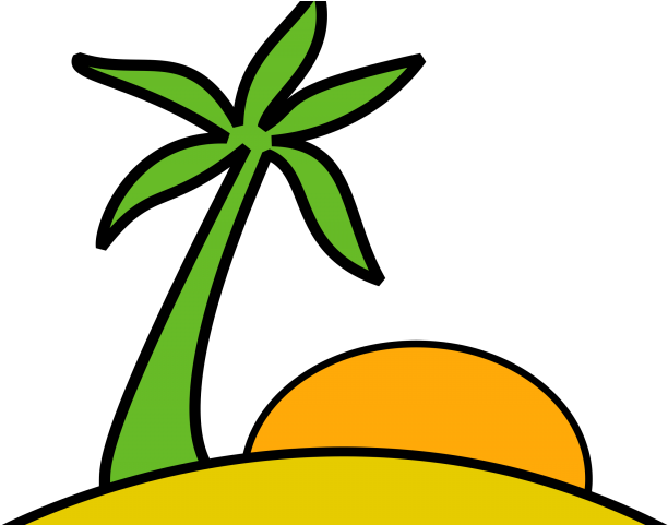 Island Clipart Pulau - Island Clip Art (640x480)