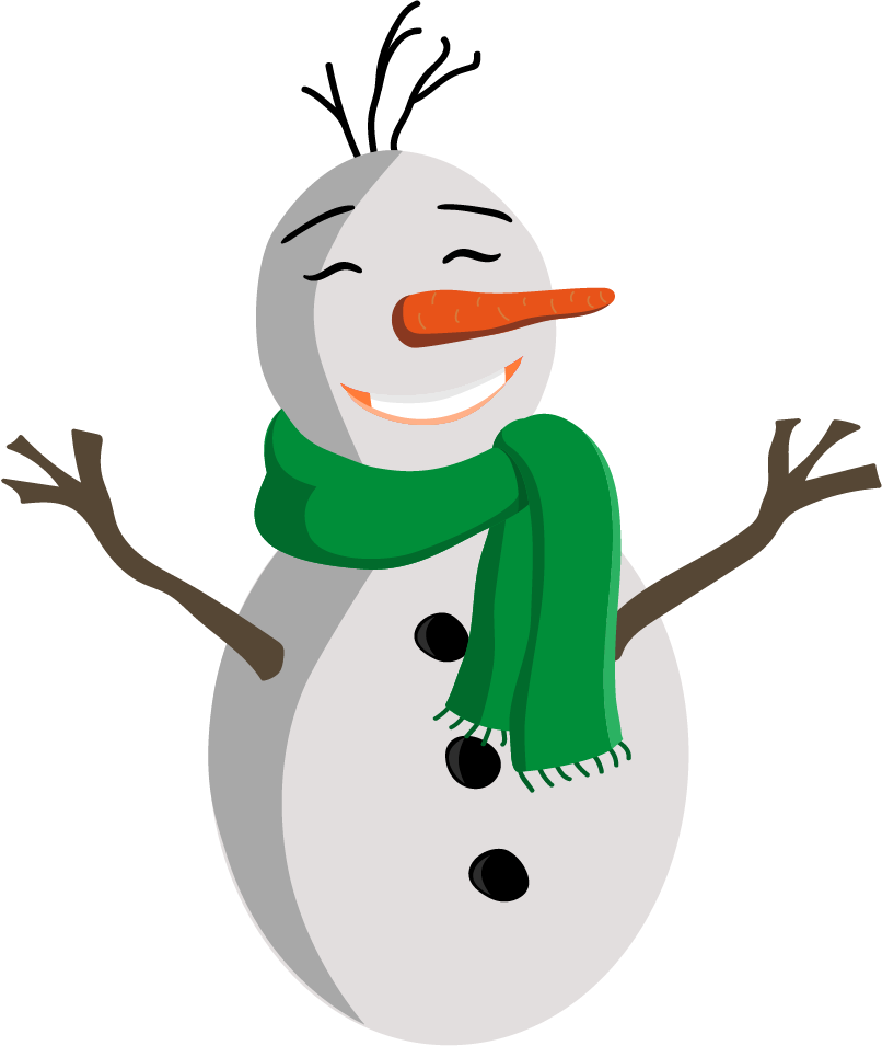 2simple Festive Card Competition - The Snowman (806x955)