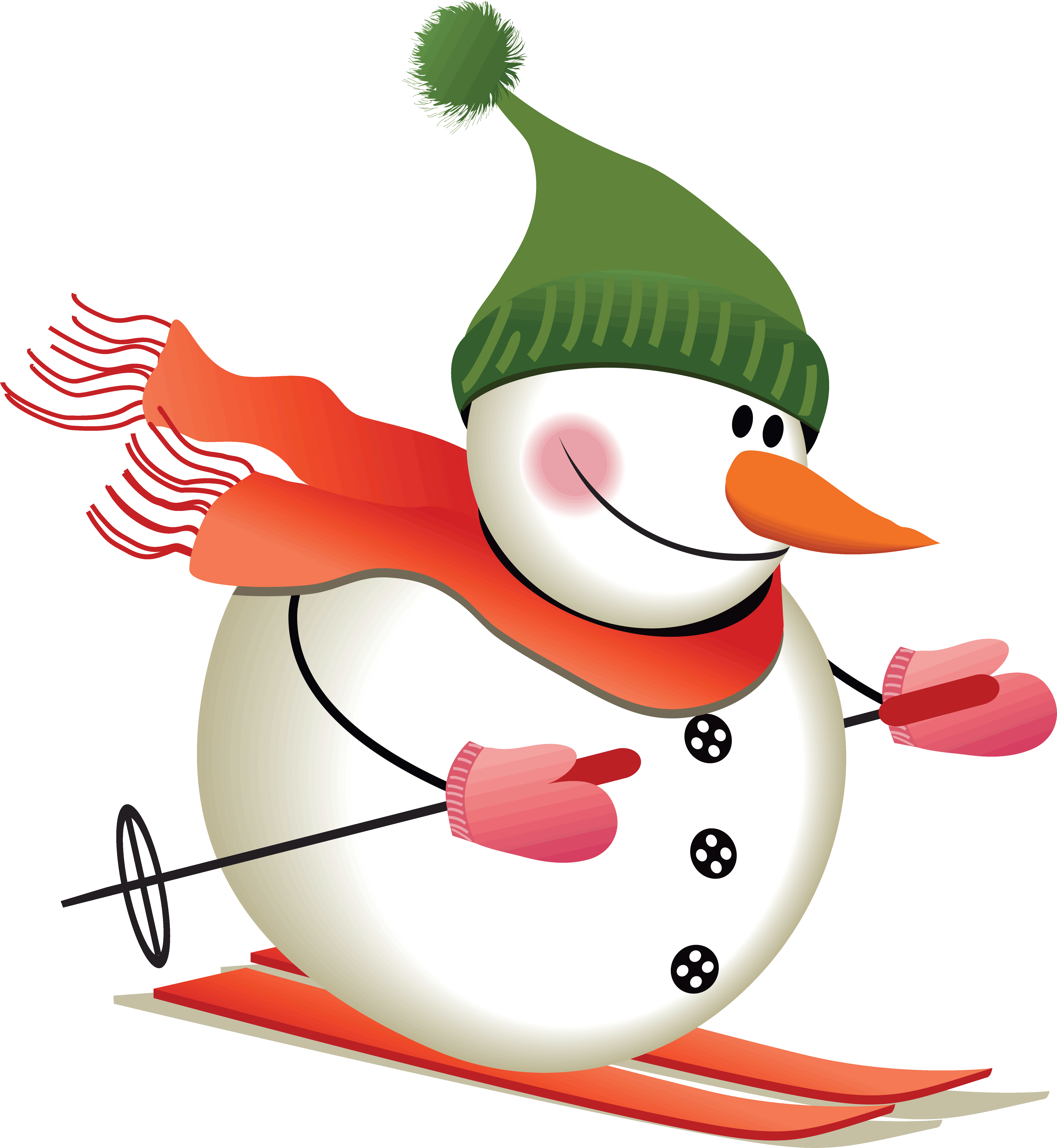 Search, Christmas, Snowmen, Clowns, Snow, Snowman, - Snowman Free Vector (5862x6352)