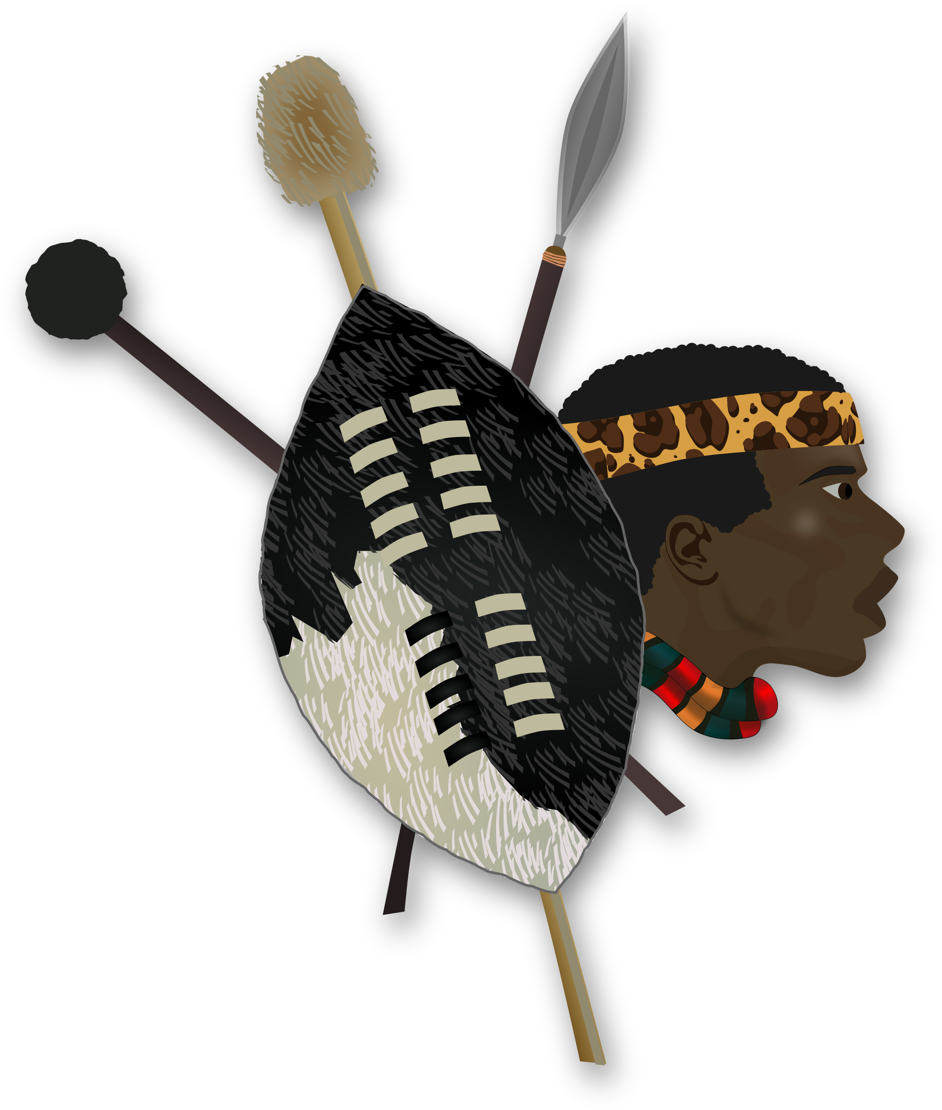 Africa Clipart Zulu - Zulu Language By Amahle Guliwe 9781533536273 (paperback) (2040x2400)