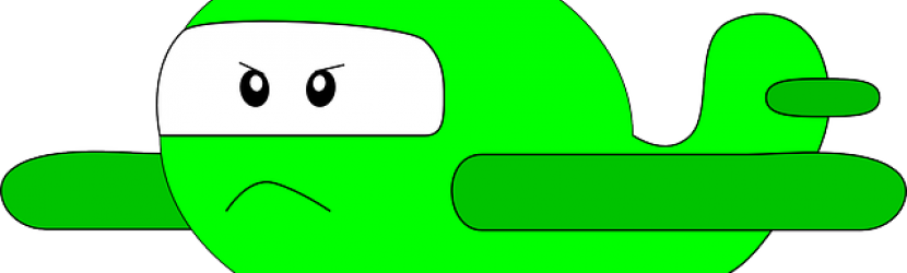 The Purpose Of My Blog Is Not To Run Ryanair Into The - Cartoon Airplane (830x250)