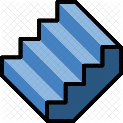 Stairs Icon - Stairs Icon (512x512)