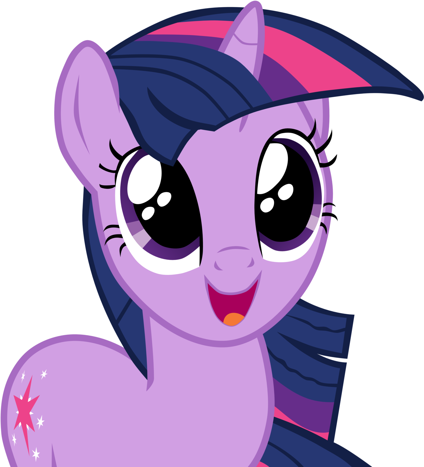 Alongside The Double Premier We Are Getting On August - My Little Pony Twilight Sparkle Happy (1600x1557)