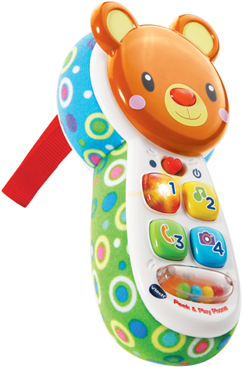 Vtech Peek & Play Phone - Vtech Baby Peek & Play Phone (800x1132)