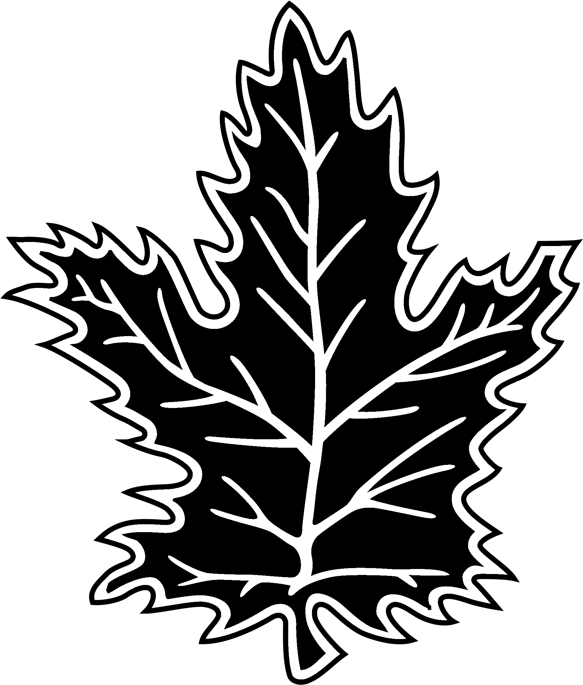 Toronto Maple Leafs Logo Black And White - Toronto Maple Leafs (2400x2400)