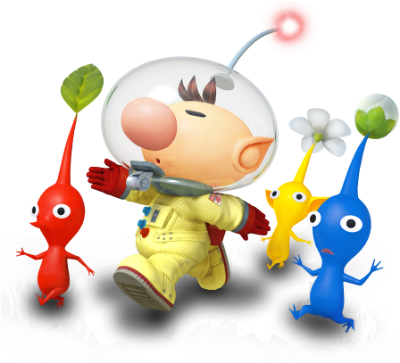Olimar Ssb5 Icon - Captain Olimar (468x468)