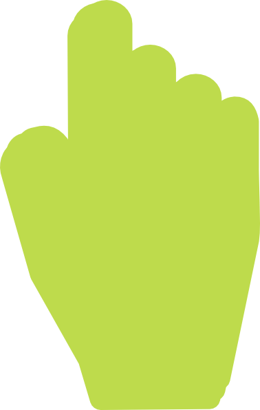 This Free Clip Arts Design Of Hand Png - Maça Verde Desenho Png (378x596)