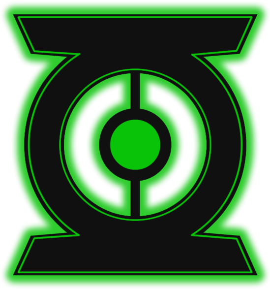 My Green Lantern Logo By Riderb0y - Logo Of Green Lantern (900x900)