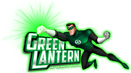 Green Lantern Animated Series - Green Lantern The Animated Series Logo (500x281)