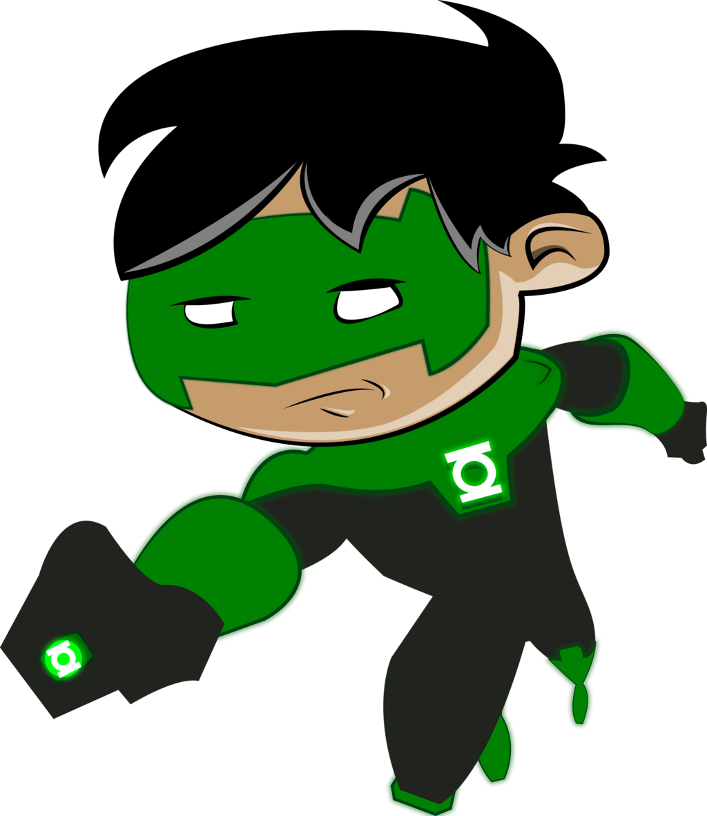 Green Lantern Cartoon By Mainstream05 Green Lantern - Cute Green Lantern Cartoon (1024x1182)