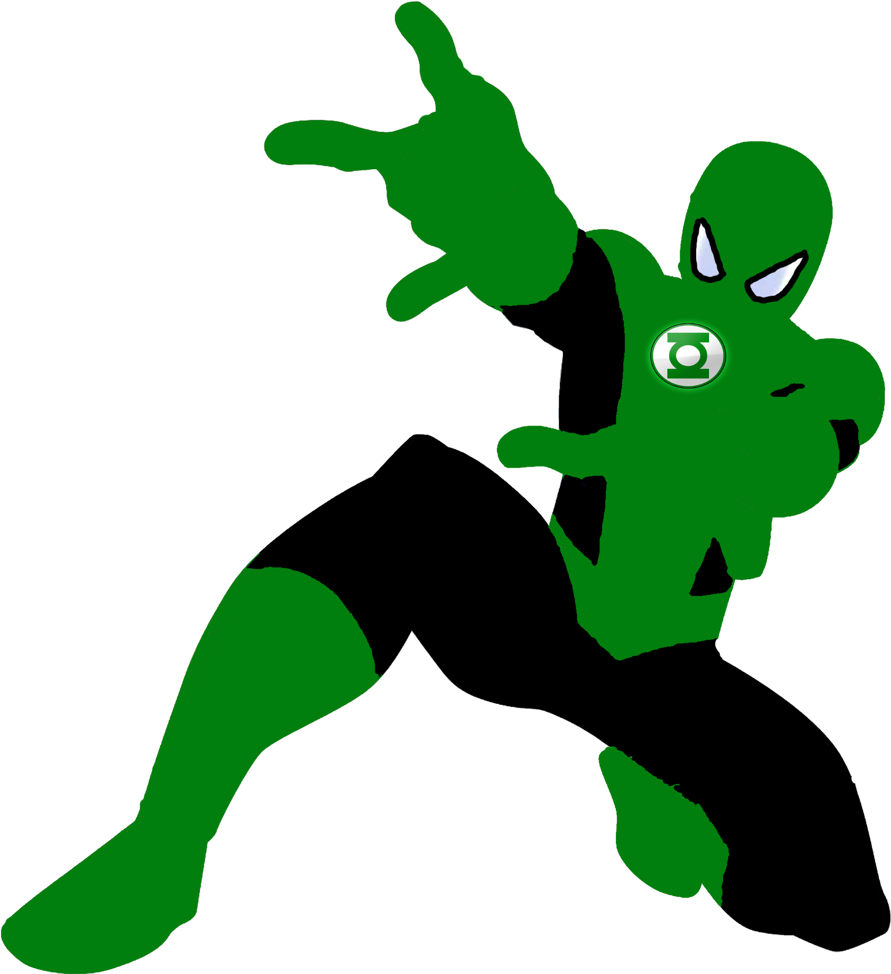 This Is Green Lantern Spiderman's Info Appearance - Spider Man Comic Png (1756x1915)