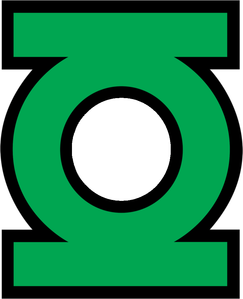 Green Lantern Insignia - Draw Green Lantern Logo (780x960)