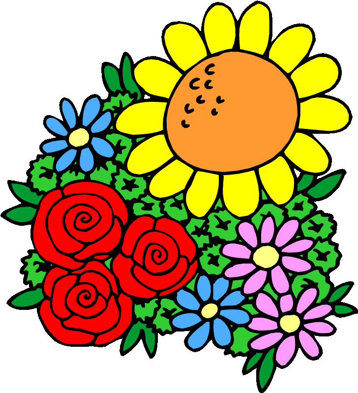 Spring Garden Clipart - Happy Mothers Day Quotes (750x833)