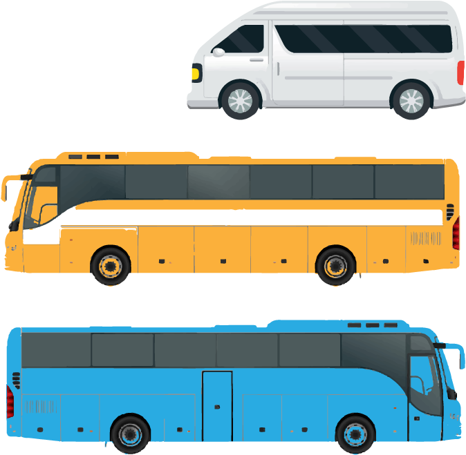 If You Have Vans, Coaster, Tourist Bus, Or Cars, Add - Tour Bus Service (747x735)