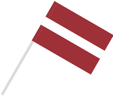 Flag With Flagpole Tunnel - Flag (394x353)