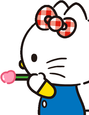 ผลการค้นหารูปภาพ - Hello Kitty Line Gif (480x480)