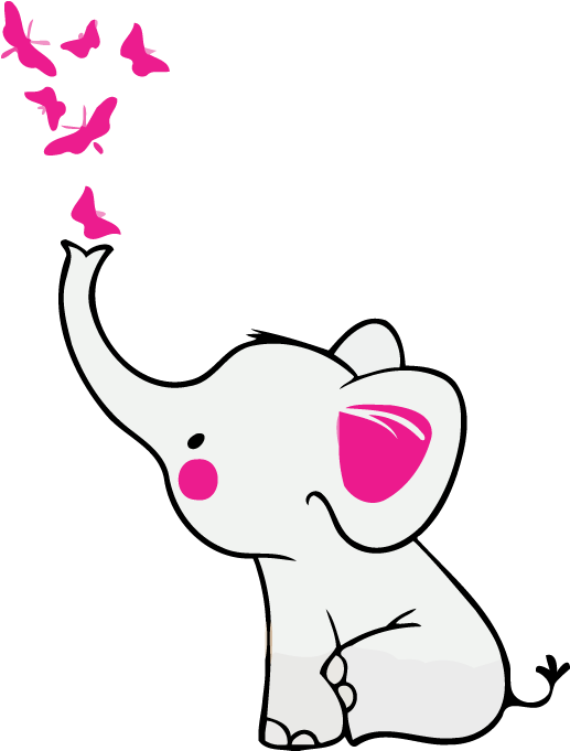 Butterflies Vector Image - Indian Elephant (1020x680)