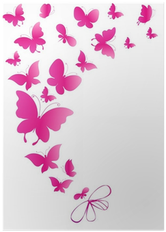 Black And White Butterfly Png (400x400)