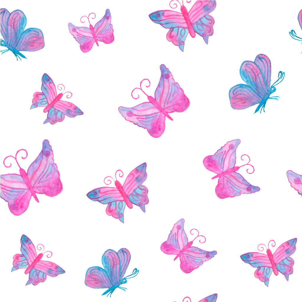 Butterfly Drawing Watercolor Painting Clip Art - Diseño Mariposas (1024x1024)