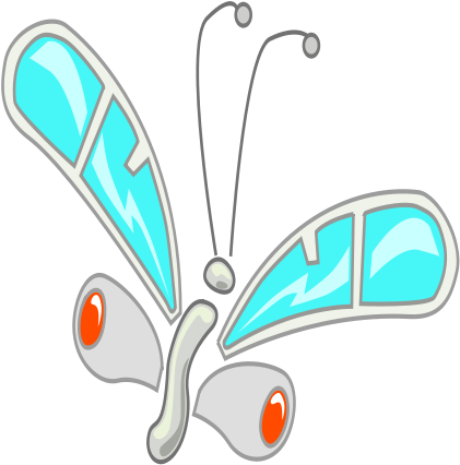 Butterfly Free Vector / 4vector - Illustration (800x800)