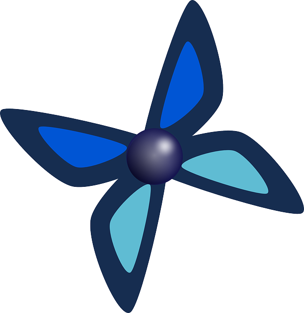 Abstract Butterfly, Insect, Blue, Abstract - Vector Logo Team Hewan (622x640)