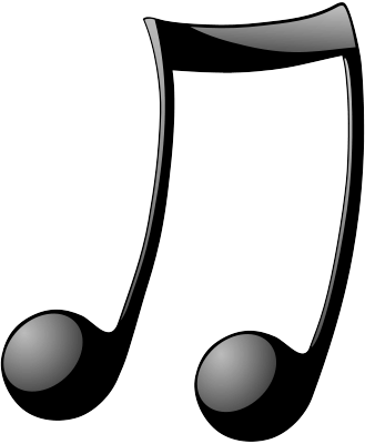David Childs - Fancy Music Note Png (329x400)