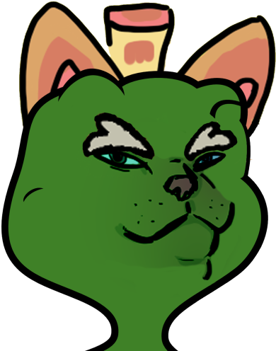 “ @baritoneblur, Also Known As The Voice Of Froggit, - Cartoon (500x515)