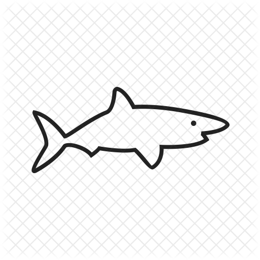 Shark Icon - Shark (512x512)