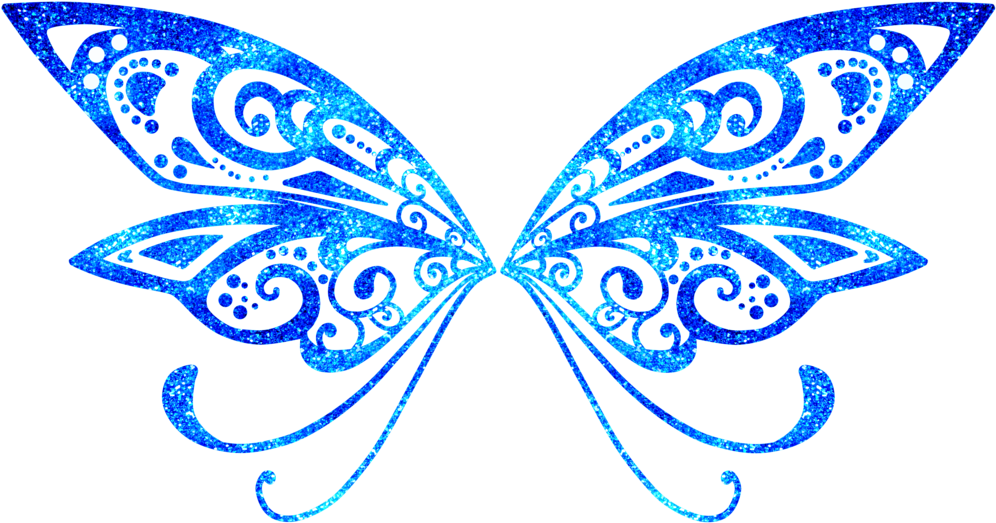 Sold Butterflix Wings By Magicromeo - Blue Butterflix Wings (1023x577)