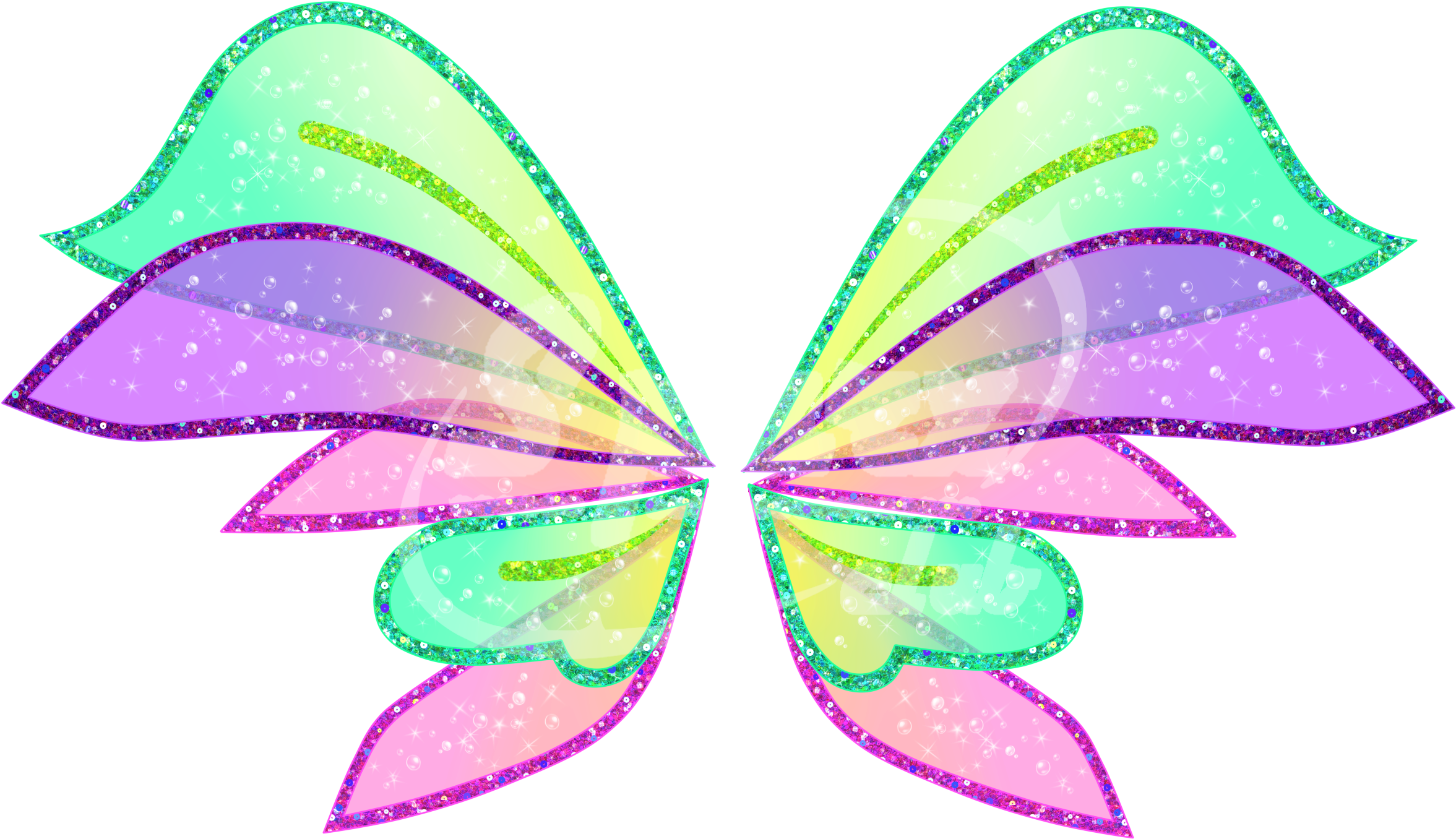 Jess Harmonix Wings By Coloralecante - Roxy Winx Wing Harmonix (2500x1428)