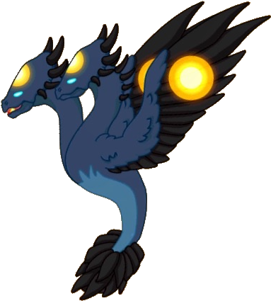Omen Dragon - Dragon Vale Omen Dragon (391x440)