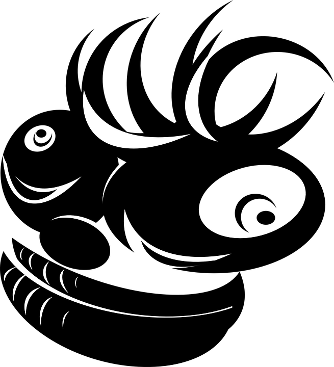 Creepy Smile Cliparts 2, Buy Clip Art - Gambar Grafis Hitam Putih (655x720)