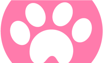 Therapy Dogs Help Cancer Patients Cope With Tough Treatments - Dog Paw Png Pink (480x270)