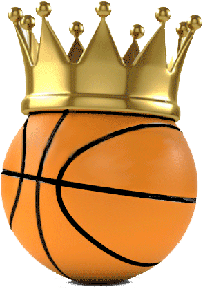 Basketball With Crown Tattoo Clipart - Shoot Basketball (367x452)