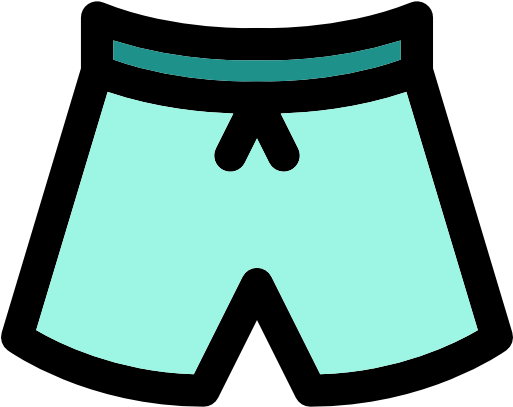 Shorts Free Icon - Port Du Maillot De Bain Obligatoire (512x512)