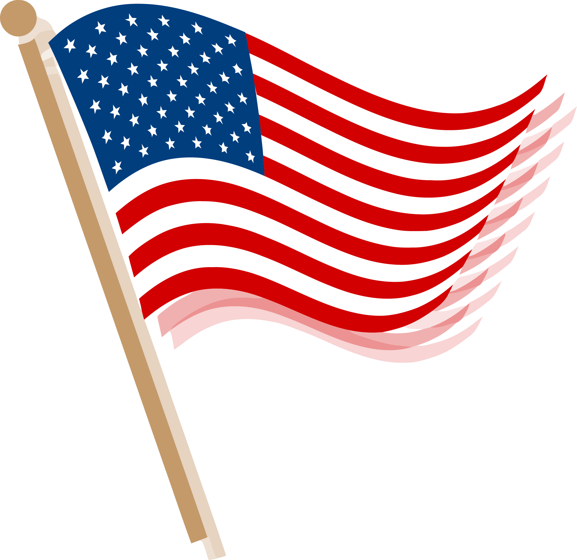 Flag Of The United States Clip Art - Memorial Day Flag Clip Art (1886x1832)