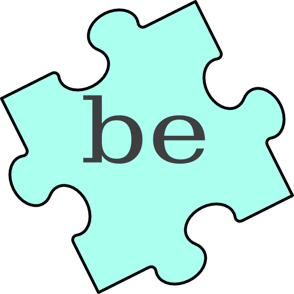 Puzzle Piece Be Clip Art - Clip Art (600x600)
