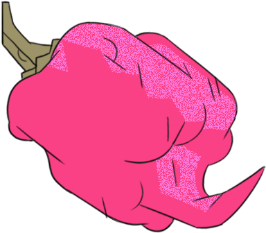 A Hot Guide To Peppers, From Mild To Violent - Carolina Reaper Clip Art (383x346)