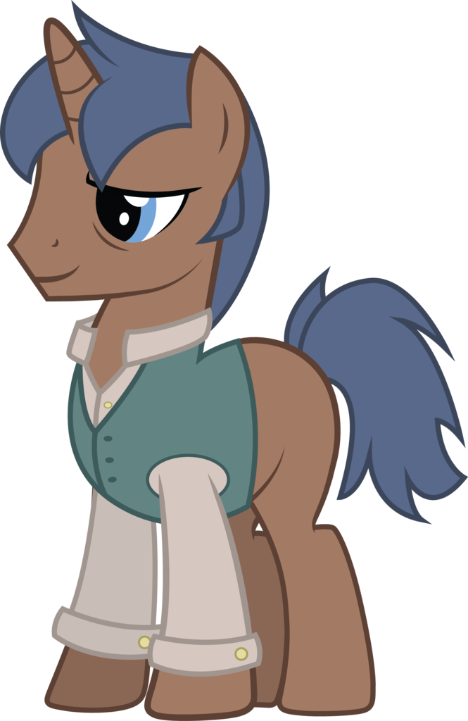 Unicorn Clipart Male - Cartoon (665x1024)