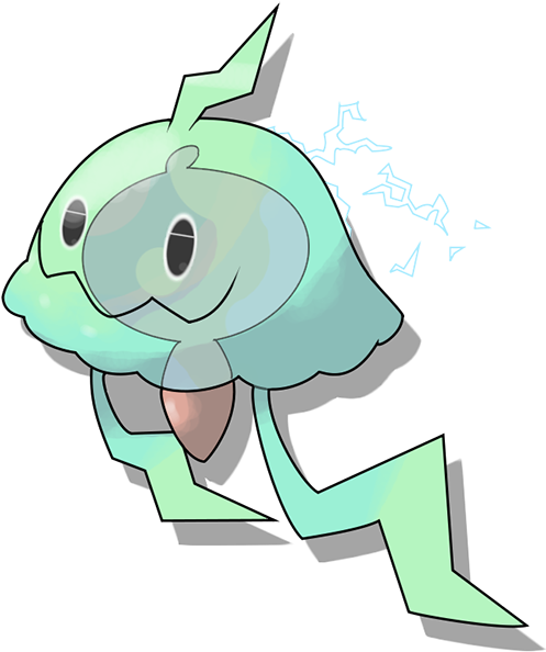 Jellyfish Mania By Hydrargirium-d3ljia7 - Fan Made Pokemon Jellyfish (500x600)
