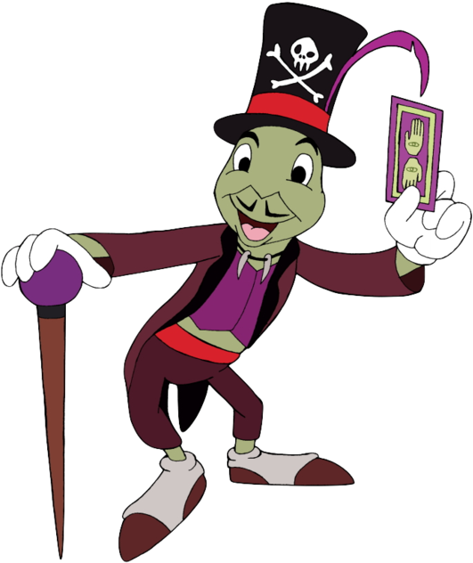 Jiminy Cricket As Dr - Jiminy Cricket Dr Facilier (600x696)